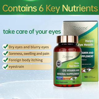 Zooone Lutein and Zeaxanthin Eye Health Vitamin and Mineral Supplement 90 tablets