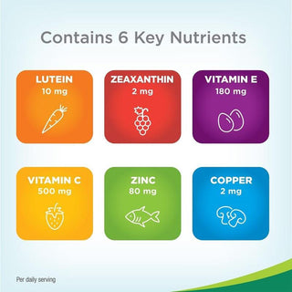 Zooone Lutein and Zeaxanthin Eye Health Vitamin and Mineral Supplement 90 tablets