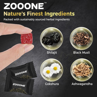 Zooone Pure Himalayan Shilajit Gummies